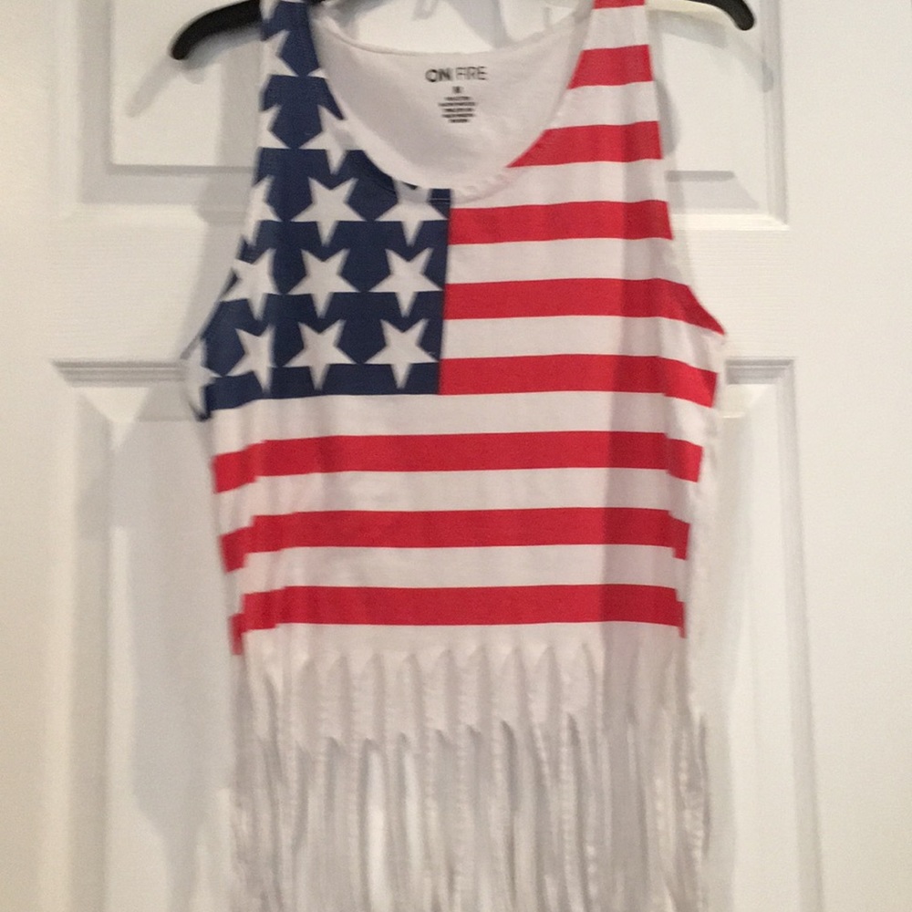 🌟 Stars and Stripes Tank Top Size M